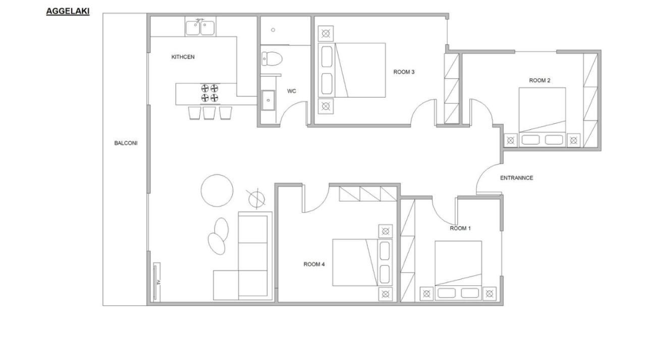 Houseloft Grand Vista Apartment Thessaloníki Luaran gambar